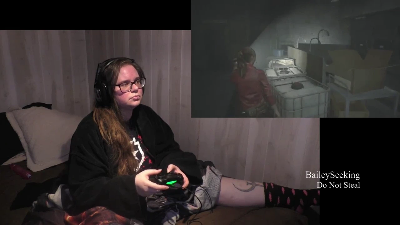 Strip and Play with the Umbrella Corporation in Resident Evil 2 Part 3 porn video